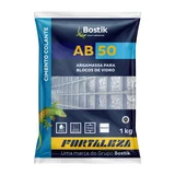 Argamassa para Bloco de Vidro 1Kg Branco
