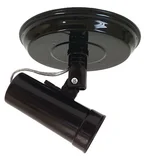 Spot Redondo 1 Lâmpada 100W Bivolt Preto