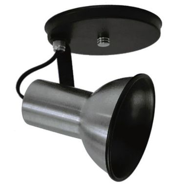 Spot 1027 1 Lmpada Bivolt Preto