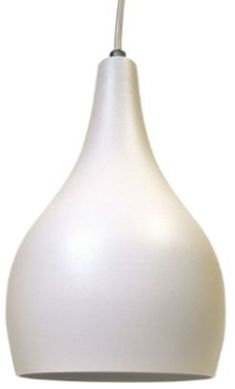 Pendente Branco Gota Fechada Bivolt