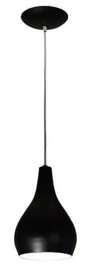 Pendente Preto e Branco Gota Fechada Bivolt