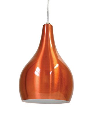 Pendente Cobre Branco Gota Fechada Bivolt