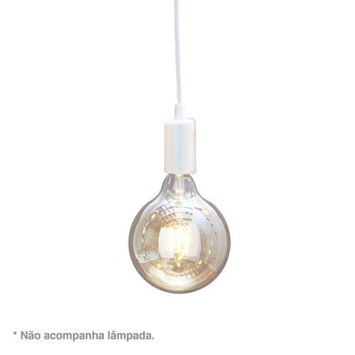 Pendente Orbital 6x15cm Bivolt Branco