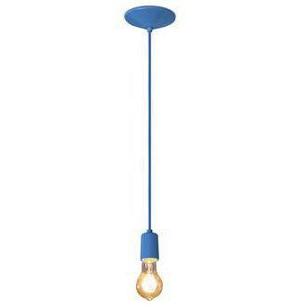 Pendente Orbital 6x15cm Bivolt Azul