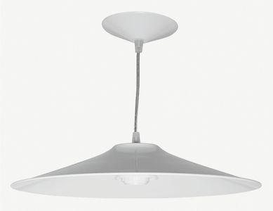 Pendente de Alumnio Chapu Chins Bivolt Branco