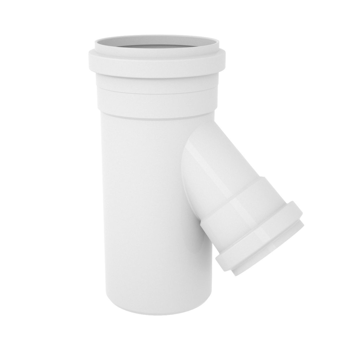 Junção Invertida Esgoto Branco 100X50mm, marca Tigre - Foto Principal