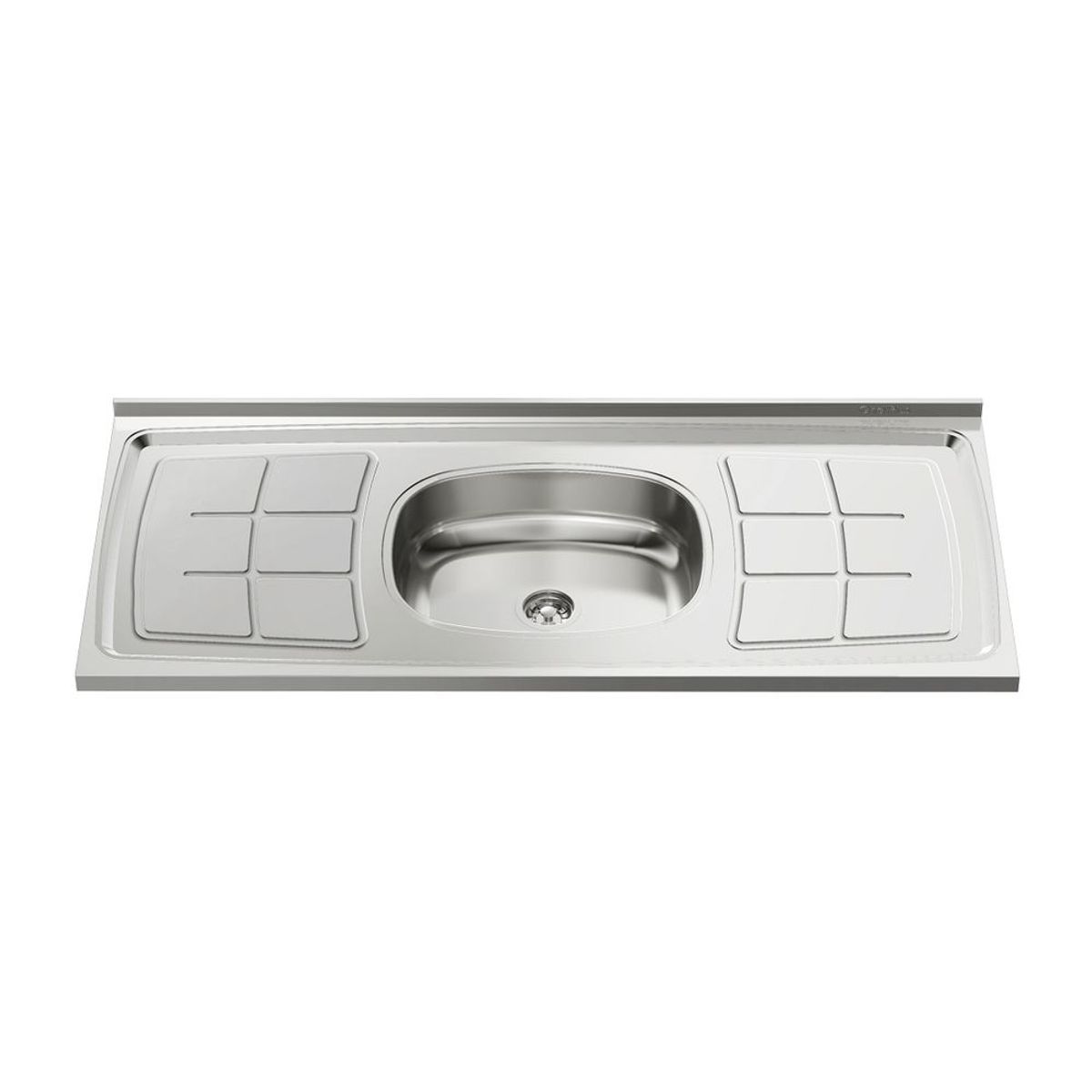 Pia Inox com Escorredor 1 Cuba Bali 100cm Inox, marca Ghelplus - Foto Principal