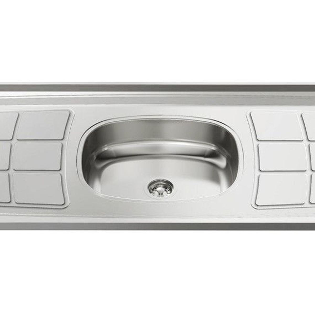 Pia Inox com Escorredor 1 Cuba Bali 100cm Inox, marca Ghelplus - Foto 2
