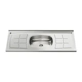 Pia Inox Bali 1200x530cm Aço