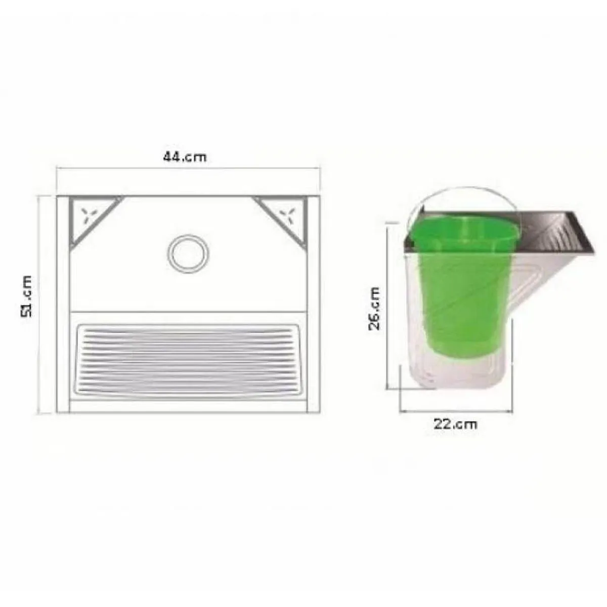 Tanque Mini com Suporte Aço, marca Ghelplus - Foto 2