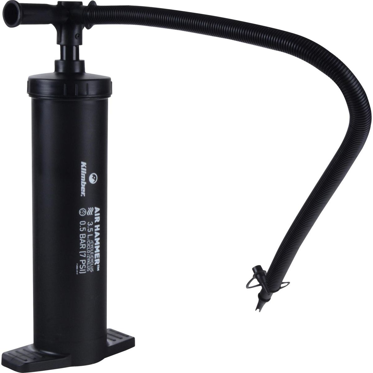 Klimber - Inflador Manual 48cm Preto