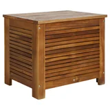 Cooler Caixa Térmica de Madeira 42x57x50cm Marrom Just Home Collection