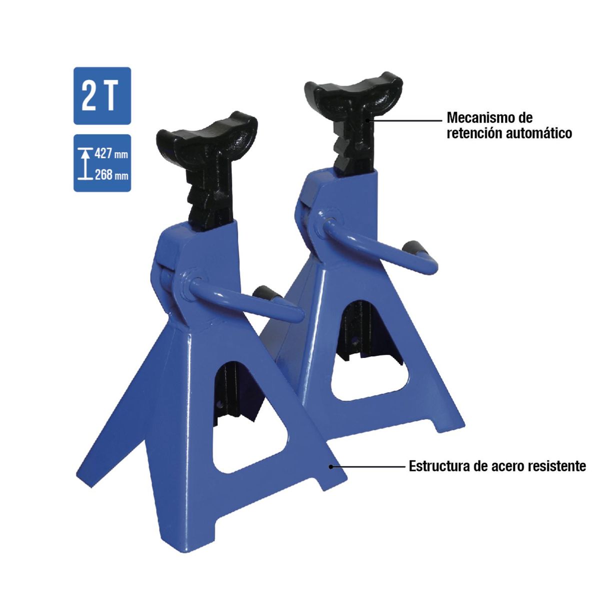 Cavalete 2 Ton Autostyle, marca Autostyle - Foto Principal