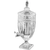 Suqueira para Bebida Cristal com Pé Brandon 4L Transparente