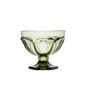 Taa de Vidro para Sorvete 260ml Borboleta Verde
