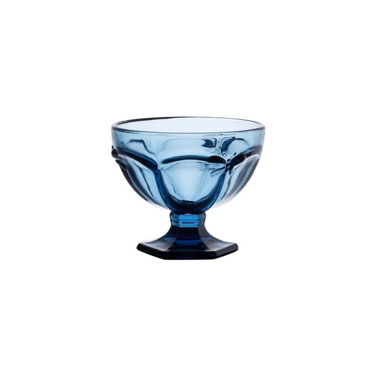 Taça de Vidro para Sorvete 260ml Borboleta Azul, marca BON GOURMET - Foto Principal