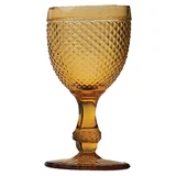 Taça de Vidro para Água Bico de Jaca 255ml Transparente