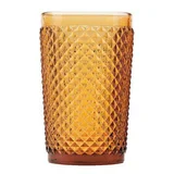Copo Alto Sodo Calcico Bico de Jaca Vd Ambar 355ml Rojemac