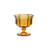 Taça de Vidro para Champagne Bico de Jaca 185ml Turquesa