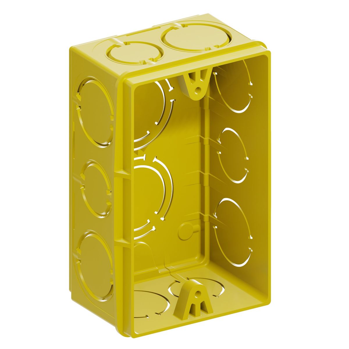 Caixa Embutir Caixa De Luz 4X2 Amarela, marca Tigre - Foto Principal