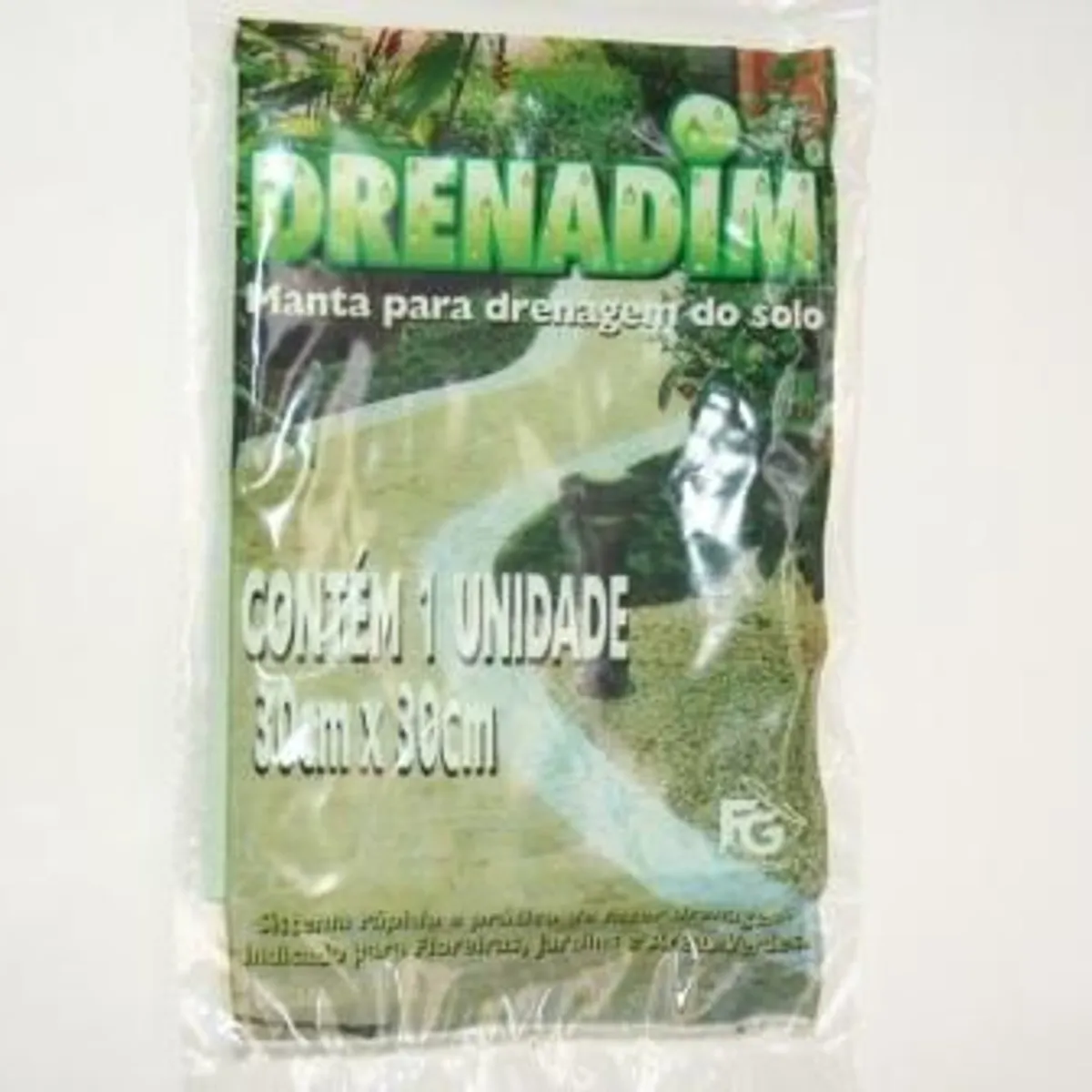 Manta de Drenagem Drenadim 30x30cm, marca FG Imports - Foto Principal