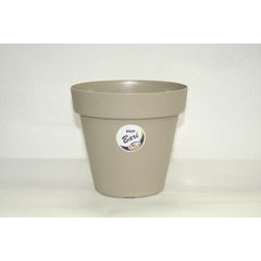 Vaso Bari 18x15,5cm 2,4l Cinza Okla Fg Import