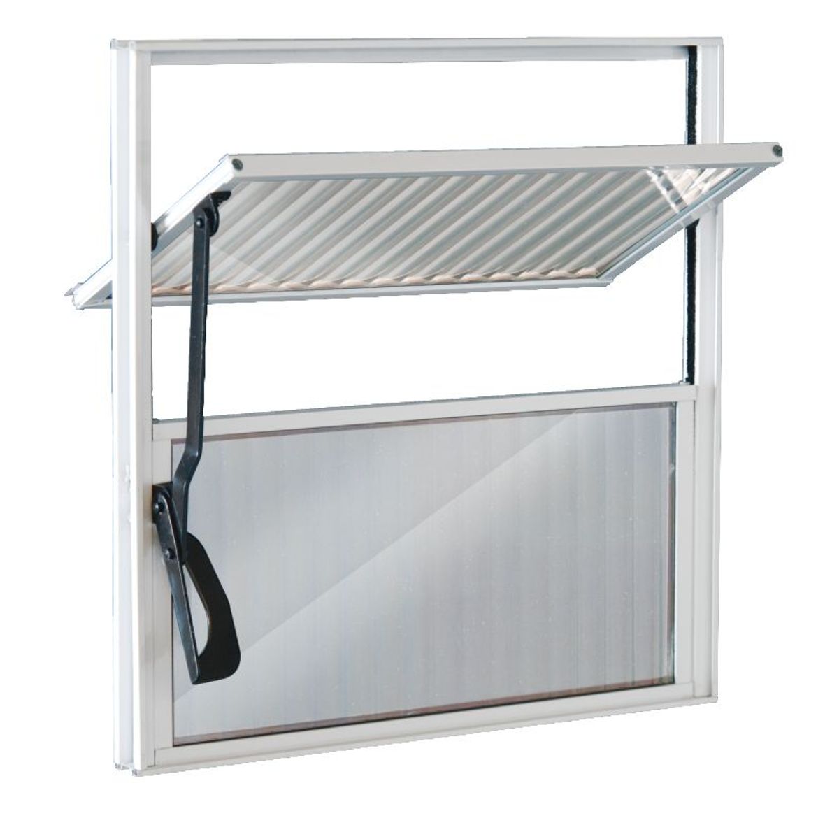 Janela Basculante 2 Basc Alumínio 60x80x2,5cm Ecosul, marca Esquadrisul - Foto Principal