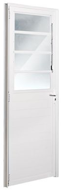 Porta Basulante Lambri Alumnio Direita 210x90x6cm Fortsul