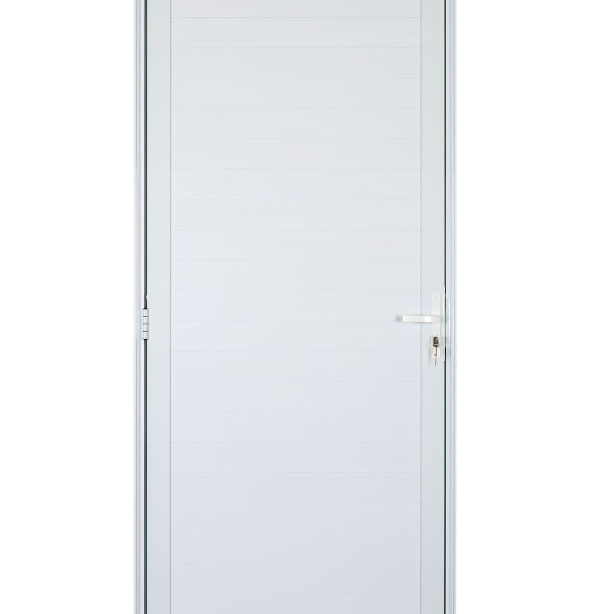 Porta Lambri Fechadura Alumínio Branco Direita 210x80x6cm Fortsul, marca Esquadrisul - Foto Principal