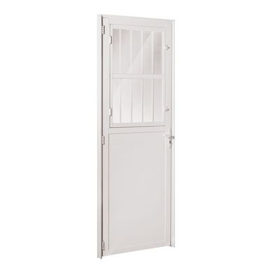 Porta Lambri Fechadura Alumnio Esquerda 210x90x6cm Fortsul