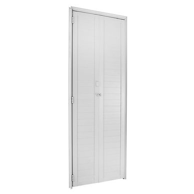 Porta Camar�o Alum�nio Branco Esquerda 210x80x6cm Fortsul