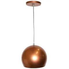 Pendente Cobre Bola Grande Bivolt