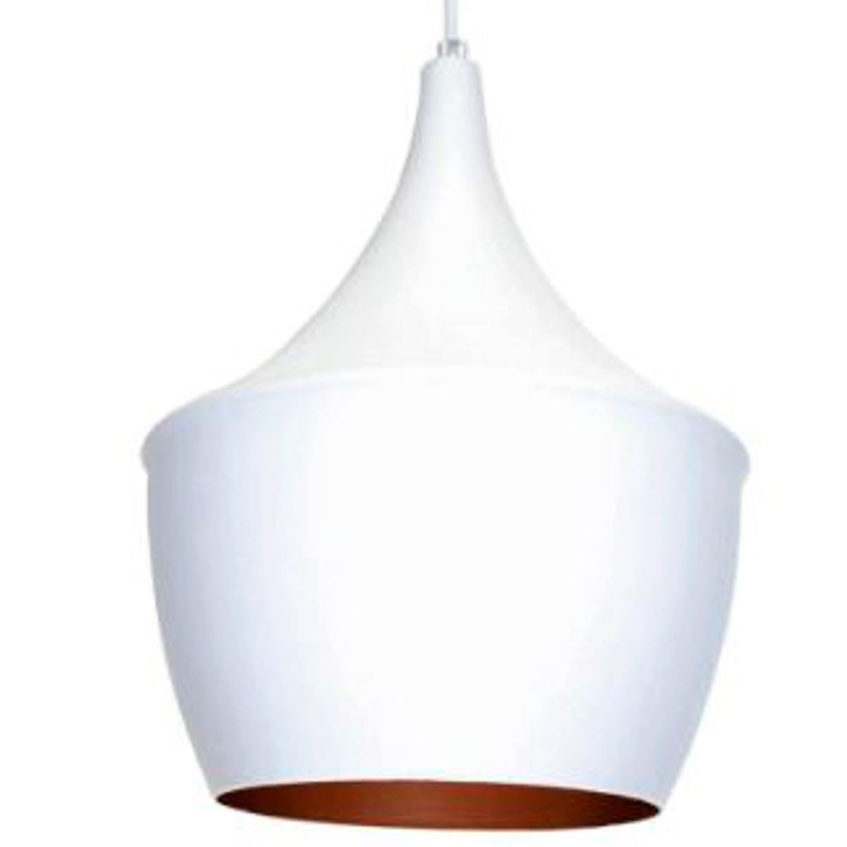 Pendente Branco e Cobre Tom Dixon Bojudo Bivolt, marca Pavilonis - Foto 2