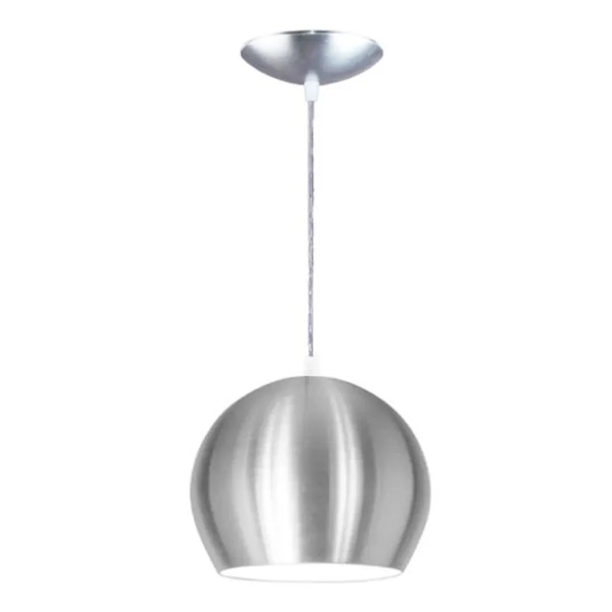 Pendente Escovado Bola Pequena Bivolt, marca Pavilonis - Foto Principal