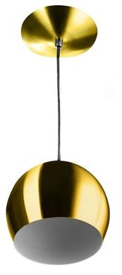 Pendente Dourado Bola Pequena Bivolt