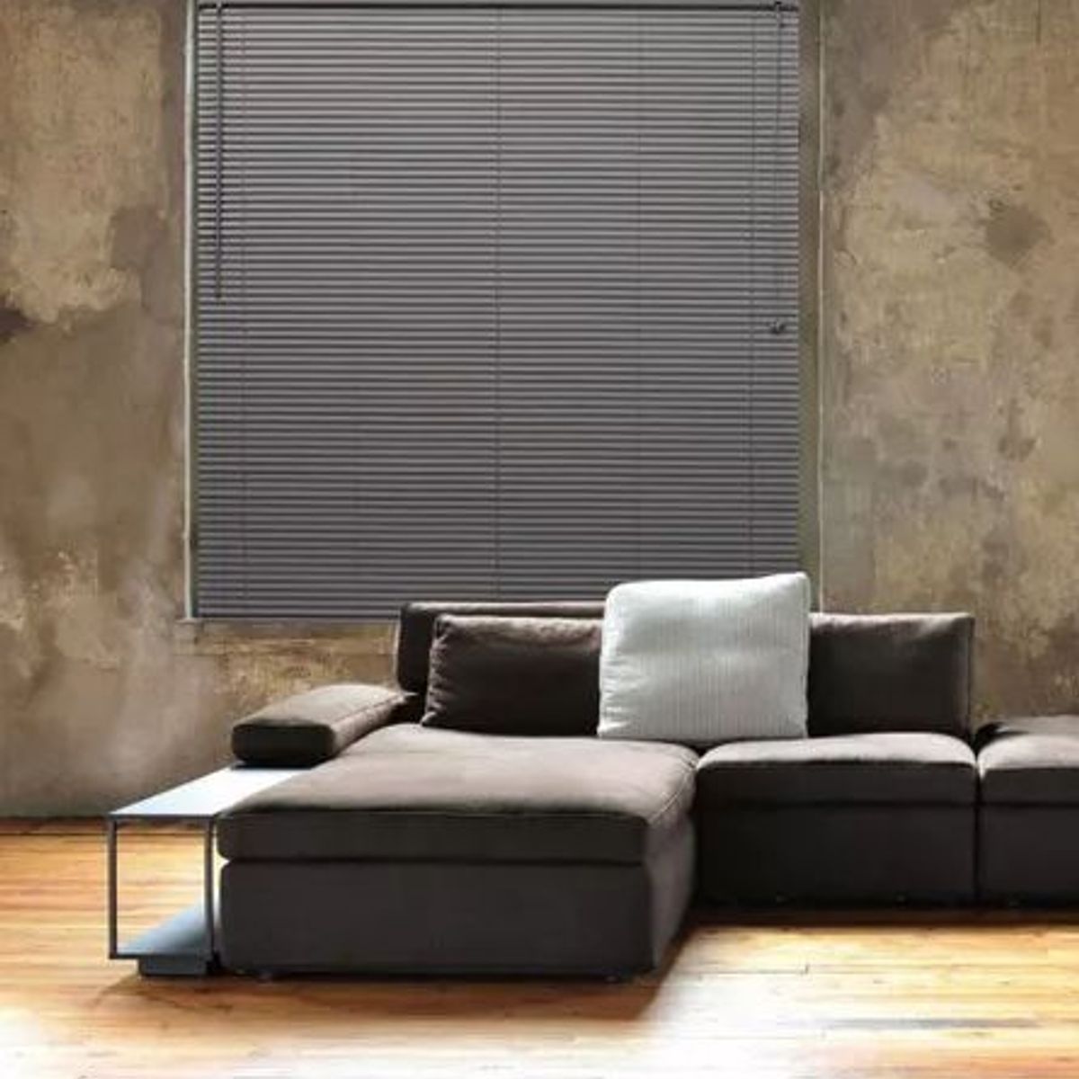 Persiana de PVC Off 80x130x2,5cm Chumbo, marca Evolux - Foto Principal