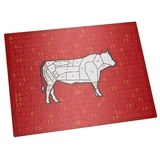 Tábua de Vidro Carnes 40cm