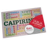 Tábua de Vidro para Caipirinha Sabores 22x14cm
