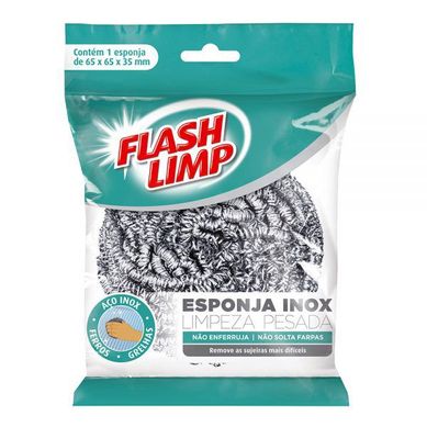 Esponja Inox Limpeza Pesada