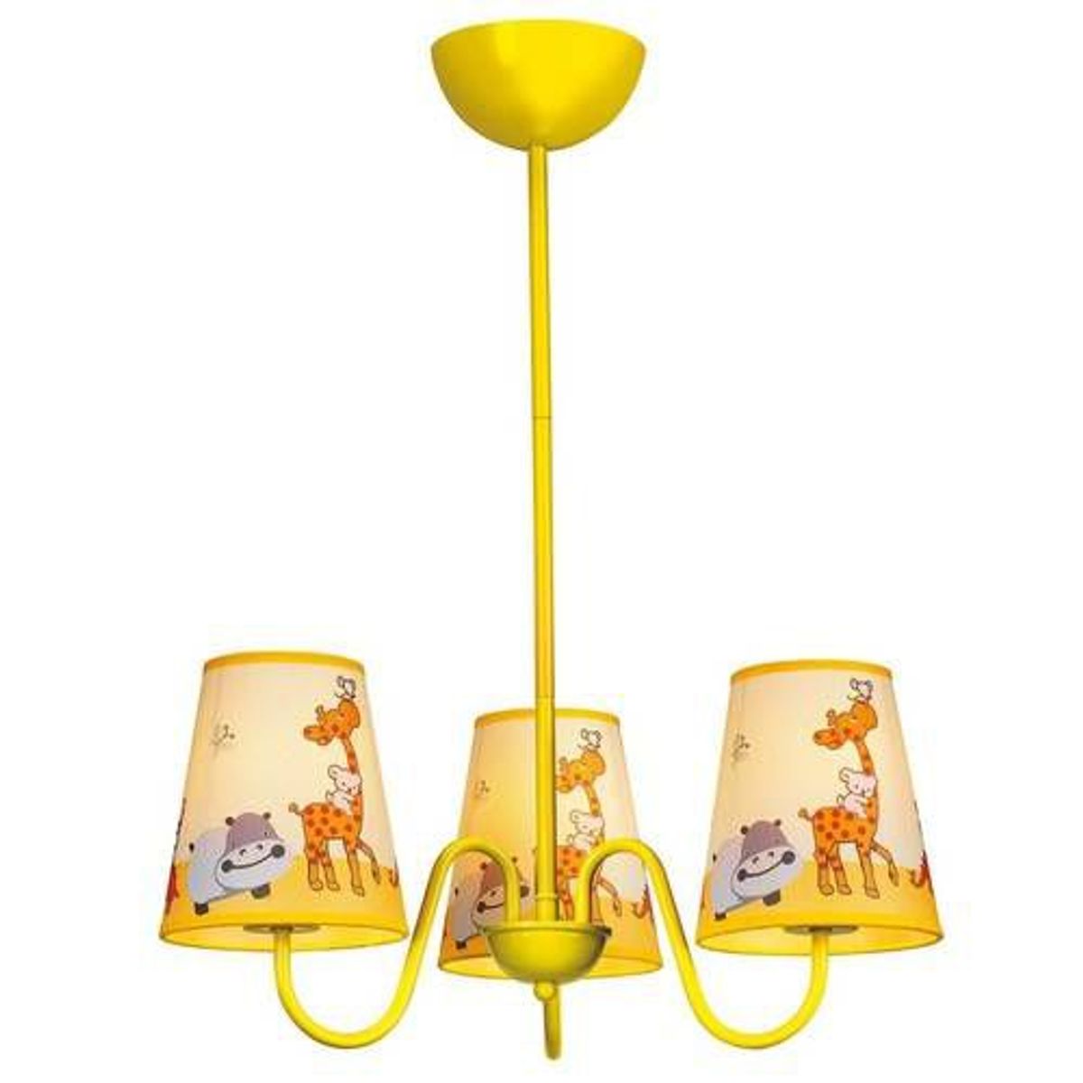 Lustre Kids Zoo 3 Lâmpadas E27 Bivolt Colorido, marca Taschibra - Foto Principal