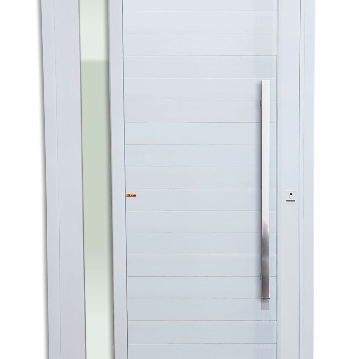 Porta Pivotante e Visor PVC Branco Direita 216x120x6cm Visione, marca Brimak - Foto Principal