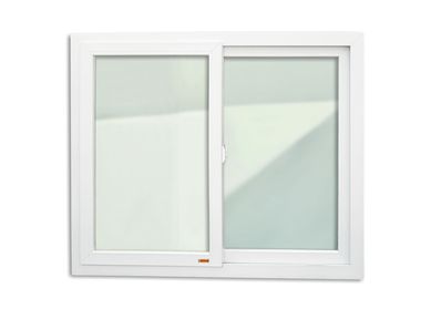 Janela de Correr PVC Branco 2 Folhas Mveis 109x109x10cm Itec