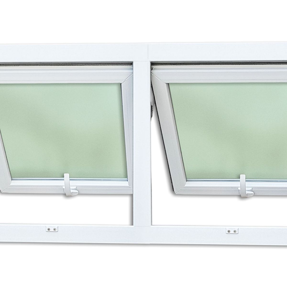 Janela Maxim-ar Duplo PVC Branco 80x160x3,8cm Itec, marca Brimak - Foto Principal