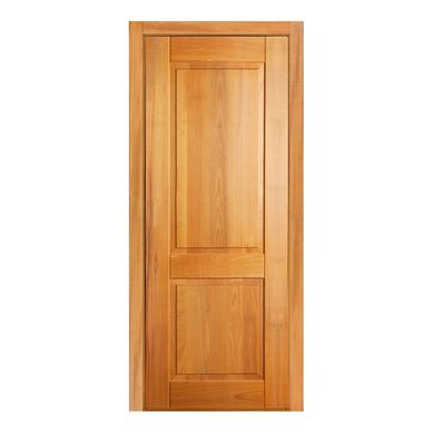 Porta Montada de Giro Madeira Macica Tauari Natural Direita 213x97,5x14cm Zoan