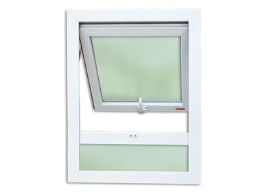 Janela Maxim-ar PVC Branco 100x80x3,8cm Itec