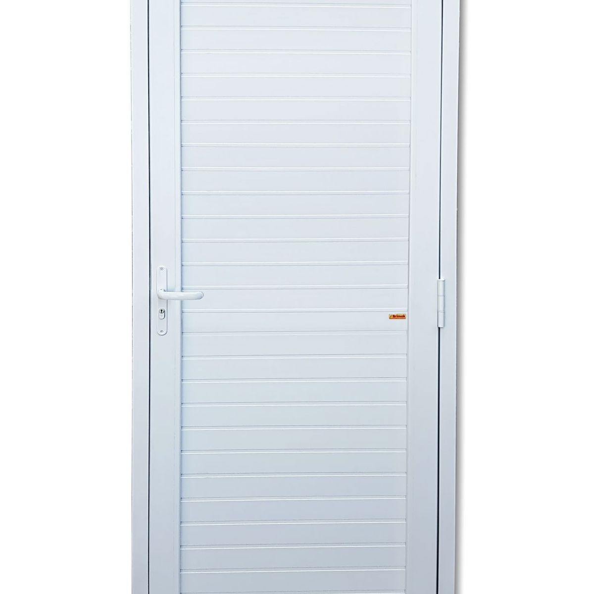 Porta Veneziana PVC Branco Esquerda 216x70x6cm Itec, marca Brimak - Foto Principal