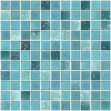 Pastilha de Porcelana PL8712 2,5x2,5cm 30x30cm Azul