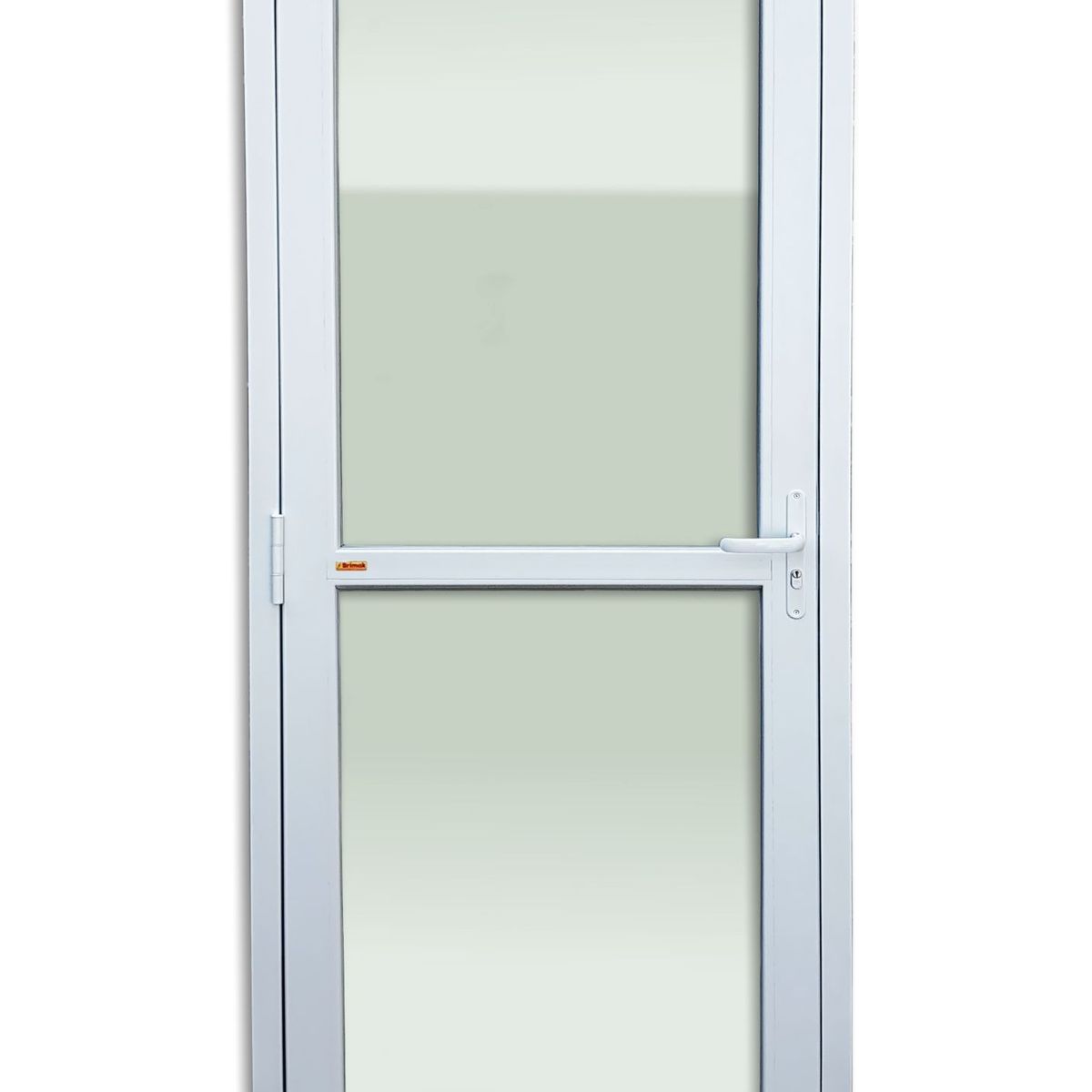 Porta com 2 Vidros PVC Branco Direita 216x90x6cm Itec, marca Brimak - Foto Principal