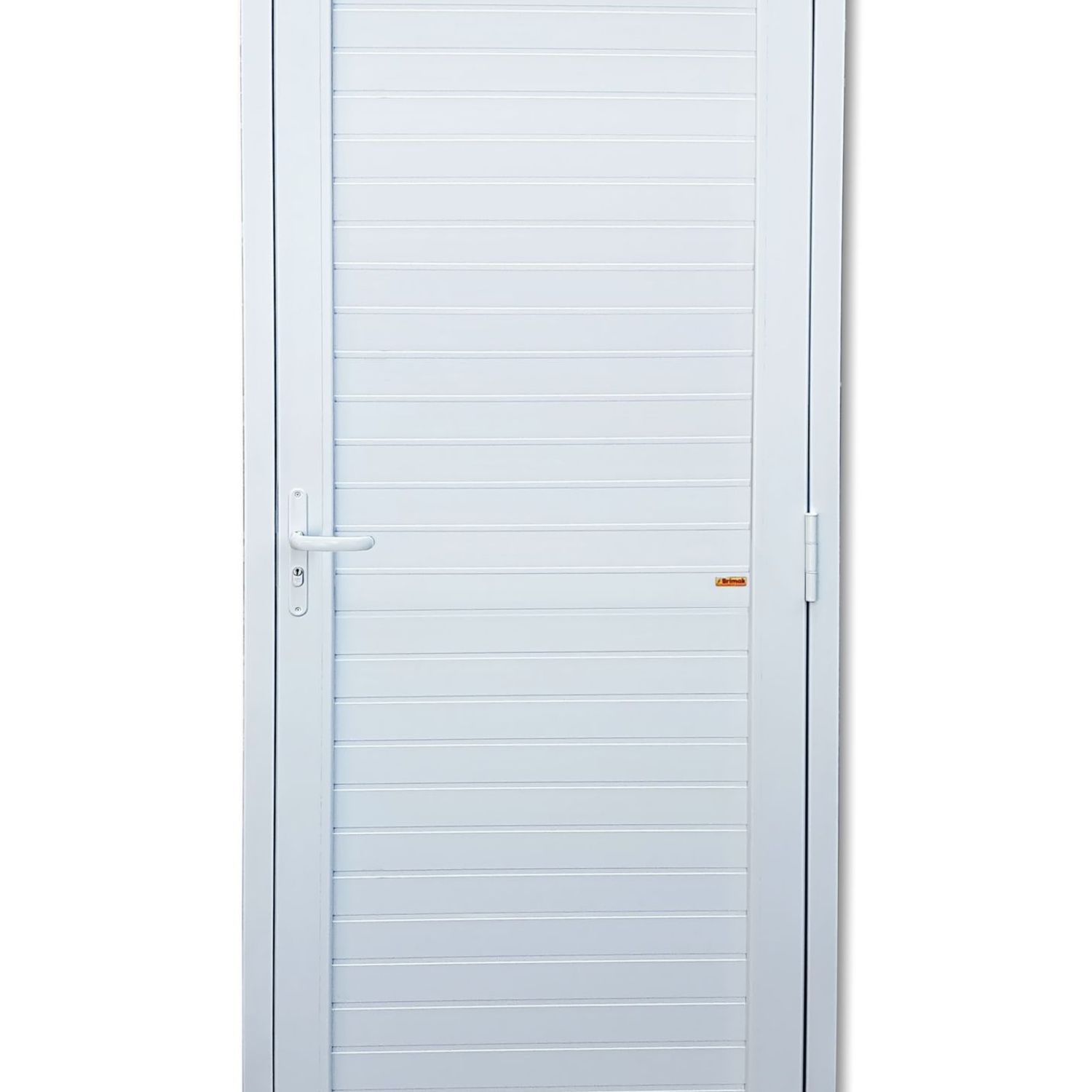 Porta Veneziana PVC Branco Esquerda 216x90x6cm Itec | Sodimac
