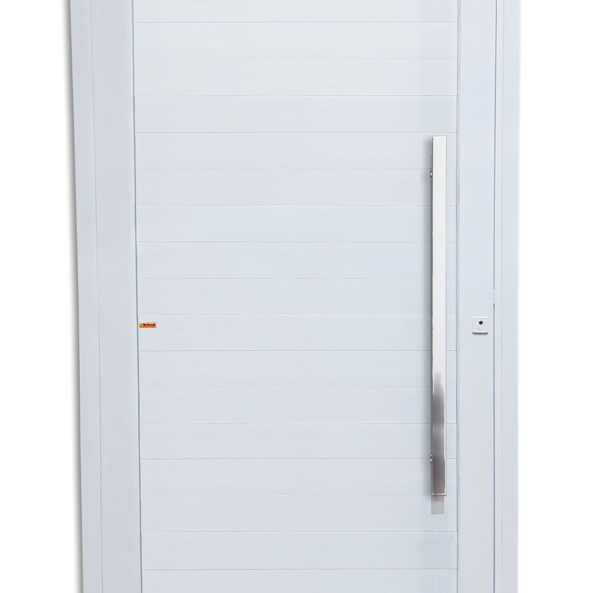 Porta Pivotante PVC Branco Direita 216x100x6cm Tecplus100, marca Brimak - Foto Principal